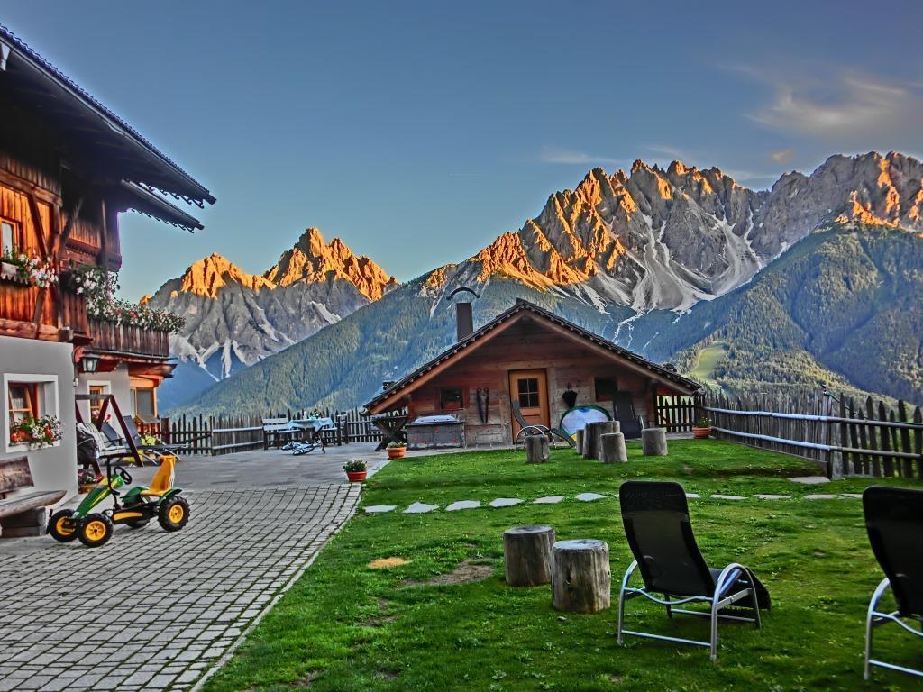 Glinzhof Mountain Natur Resort Agriturismo San Candido Dış mekan fotoğraf