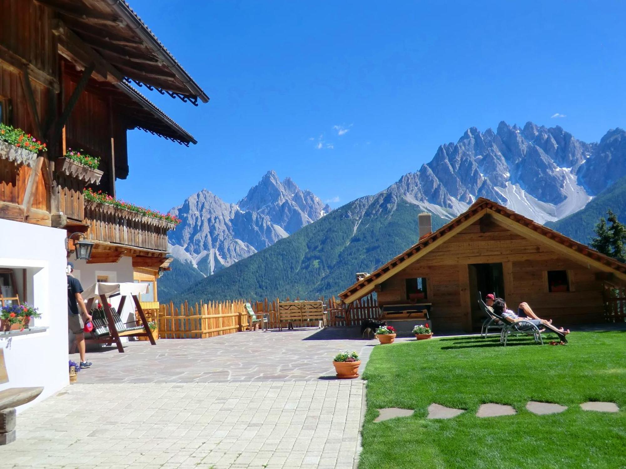 Glinzhof Mountain Natur Resort Agriturismo San Candido Dış mekan fotoğraf