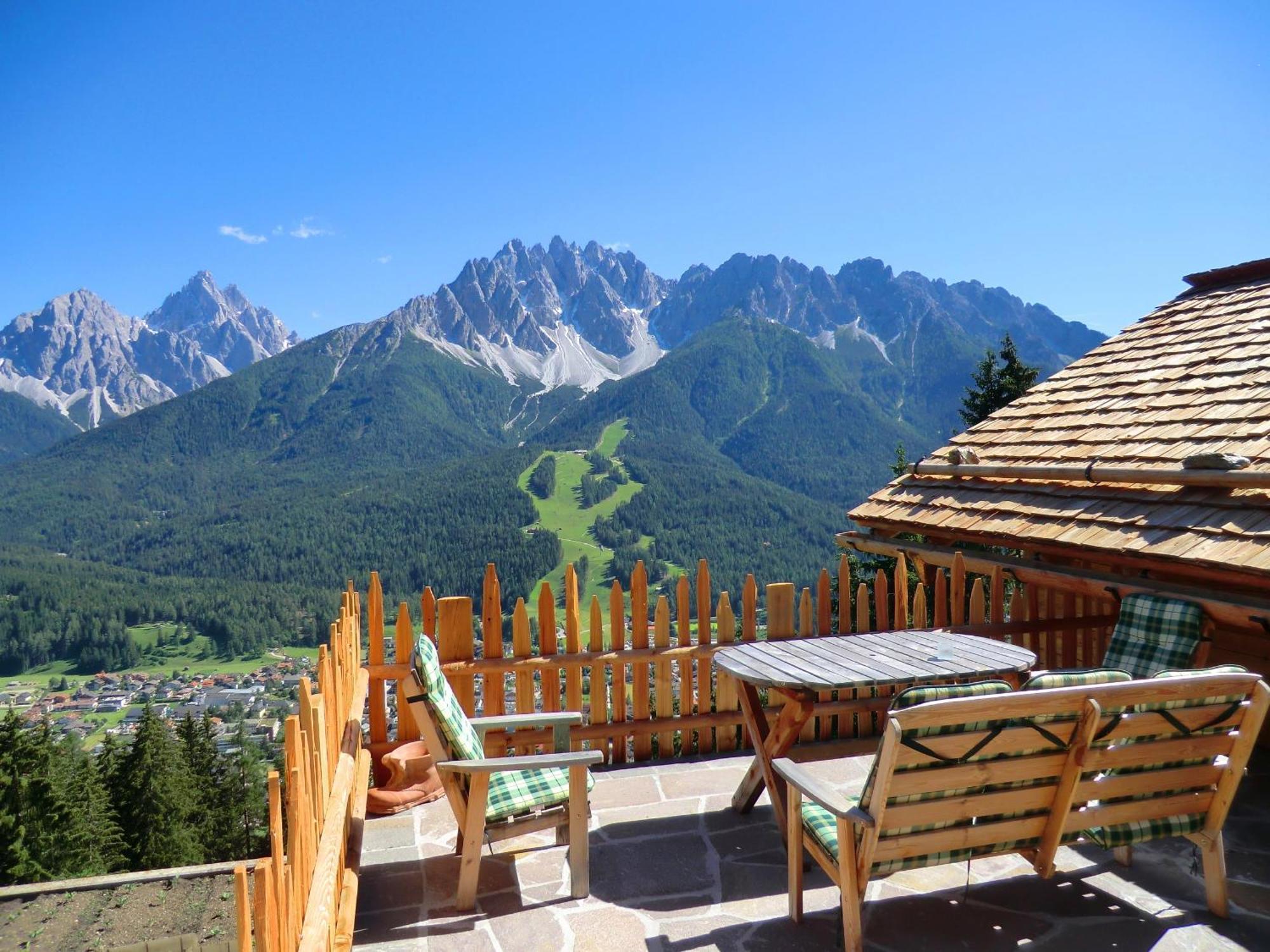 Glinzhof Mountain Natur Resort Agriturismo San Candido Dış mekan fotoğraf